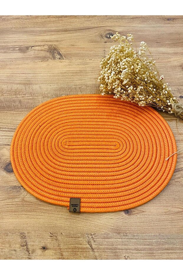 American Jute Wicker Oval Plate - Service Body