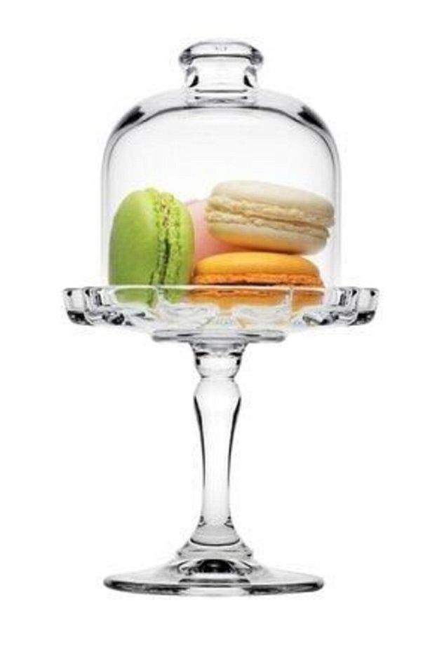 Mini Pattiserie Ayaklı Servis Servis Tabağı ve Kapağı 96457 - 1
