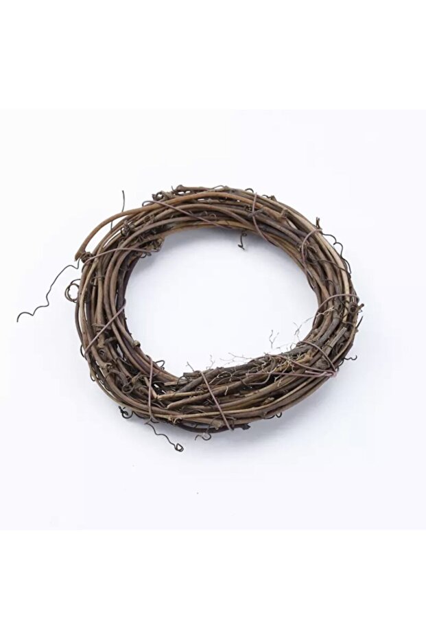 Doğal Çalı Kapı Süsü Çelengi 10 Cm - 1