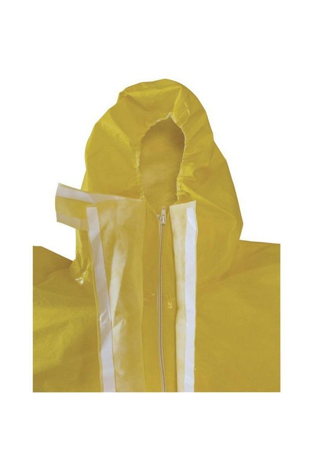 Dt300 Deltachem Kapüşonlu Unisex Tulum  Tıp 3b  Tek Kullanımlık  Kenarları Su Geçirmez - 5