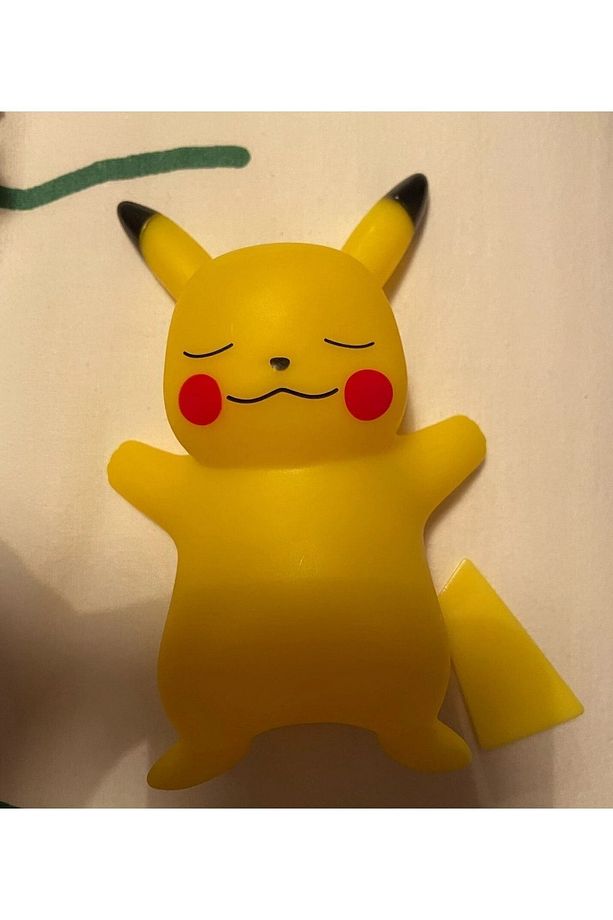Pokemon Pikachu Gece Lambası Figürü - Kutulu Ve Karton Poşetinde - 4