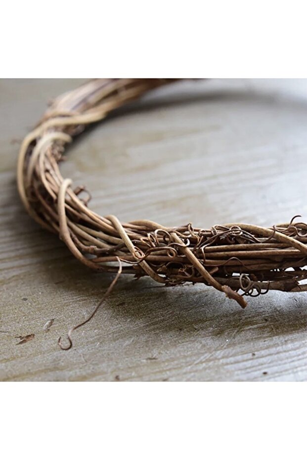 Doğal Çalı Kapı Süsü Çelengi 10 Cm - 3