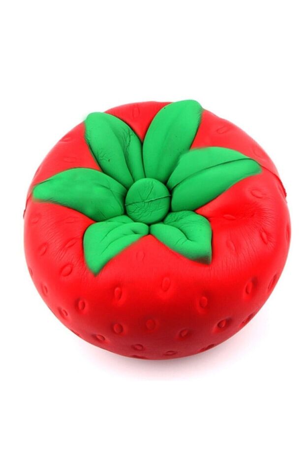 ESSQ021 Sukuşi Squishy Yumuşak Yavaş Yükselen Oyuncak Sevimli Çilek - 3
