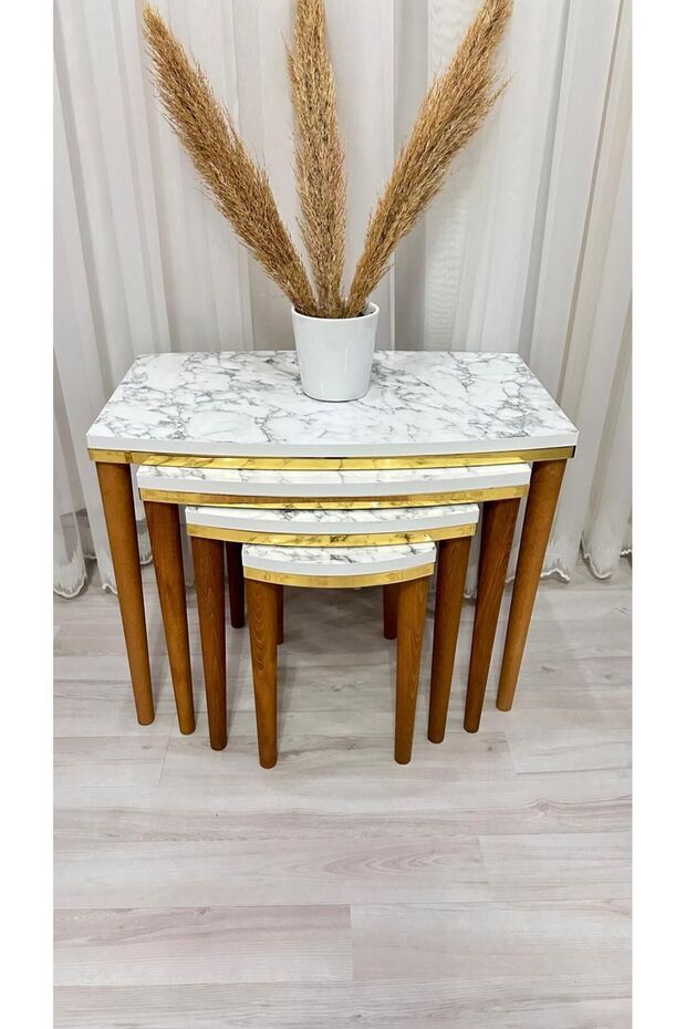 Lüx 4lü zigon sehpa - 1