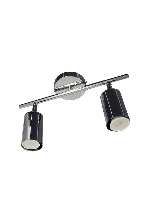 Lüks Spot Krom 2'li Avize | Kaliteli Modern Metal Avize - 3