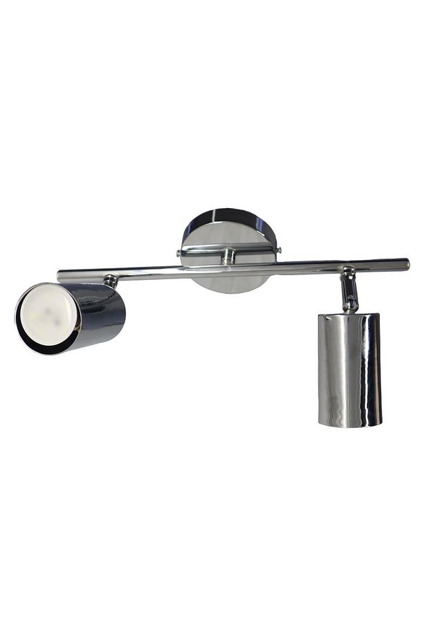 Lüks Spot Krom 2'li Avize | Kaliteli Modern Metal Avize - 1