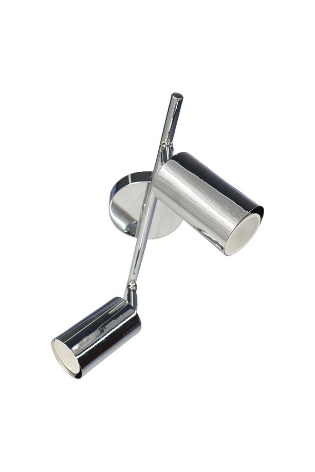 Lüks Spot Krom 2'li Avize | Kaliteli Modern Metal Avize - 2