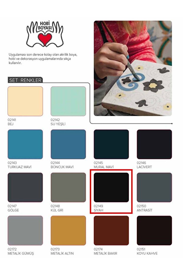 Multi Surface Akrilik Hobi Boyası - 2