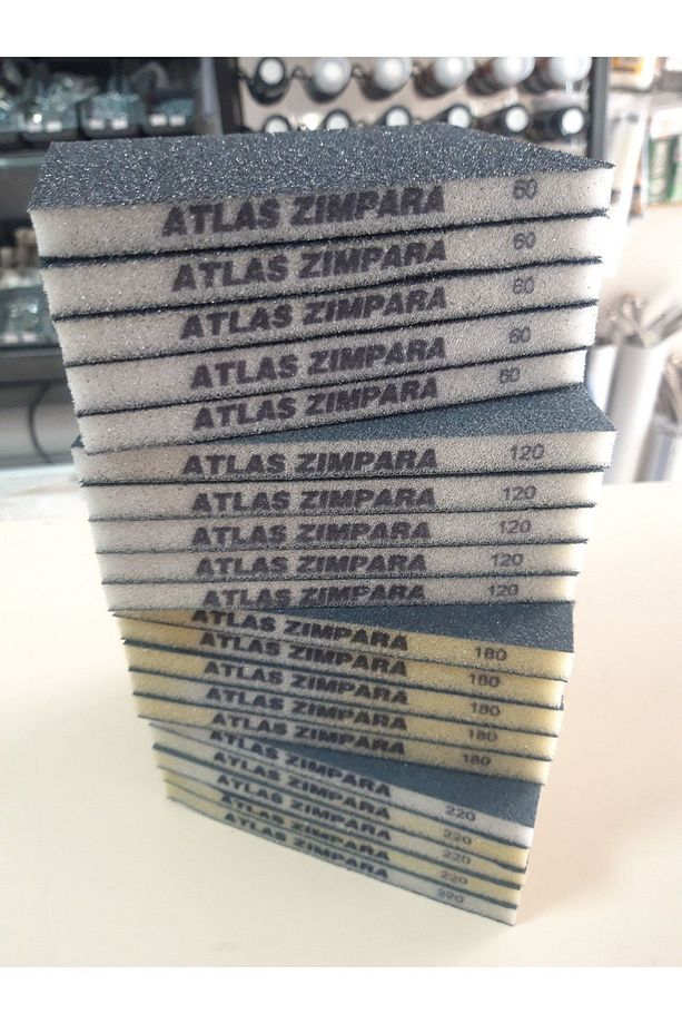 Atlas Sünger Zımpara Ince No:60 - 4