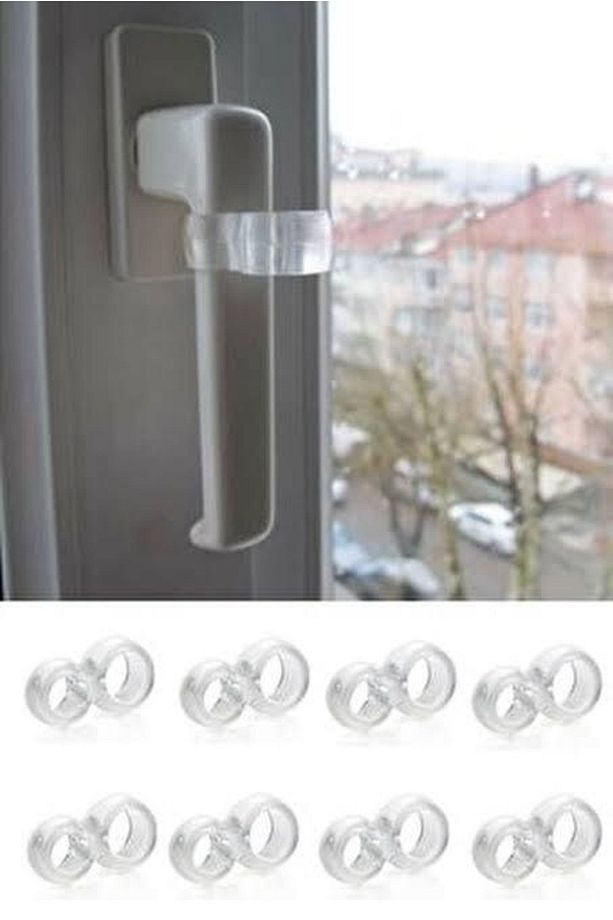 Kapı Kolu Lastiği Kapı Stoperi Kola Geçmeli 5li Paket - 6