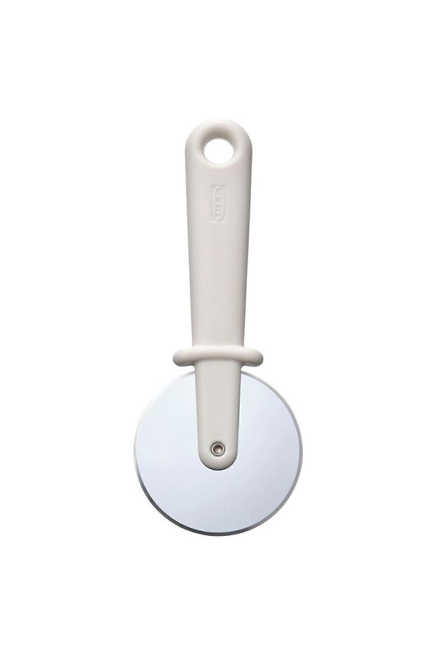 UPPFYLLD pizza cutter, off white 18 cm