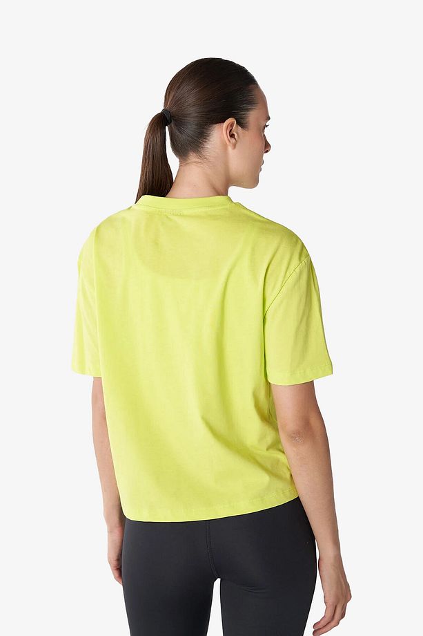 Hmlt-ic Icona Boxy Unity Kadın Sarı T-shirt 911866-6102 - 4