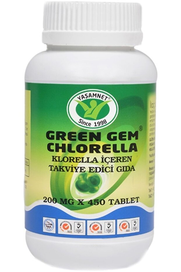 Chlorella - Tatlı Su Yosunu (450 TABLET) - 1