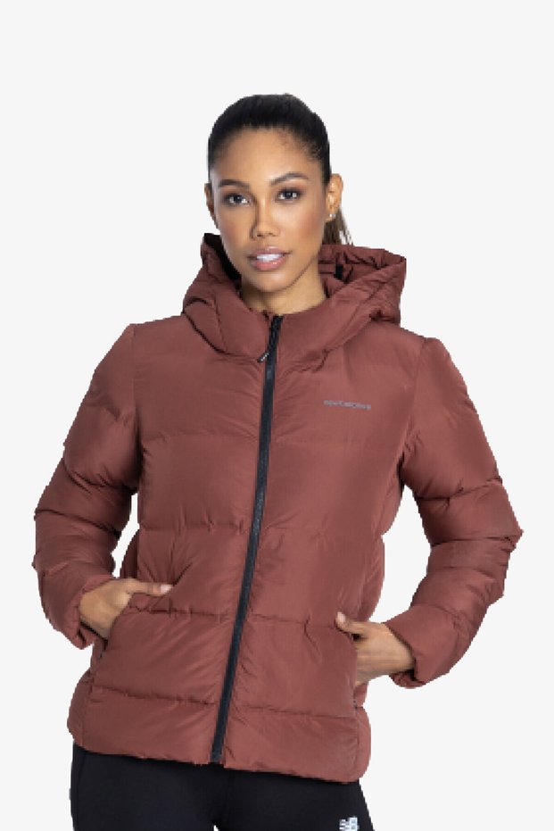 Lifestyle Women Jacket Women Brown Coat Wnj3227-Fcd