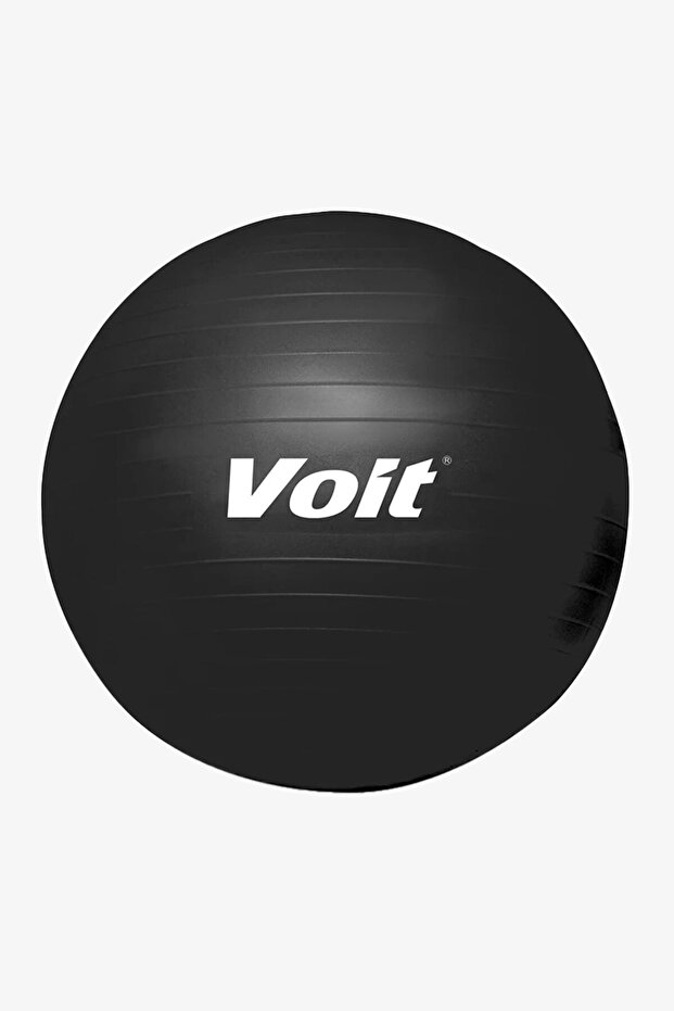 Gymball 65 cm Syh Unisex Black Pilates Ball with Pump 1Vtkagym65C-052-P