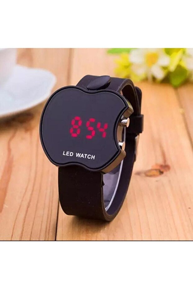 Black Apple Model Children's Watch