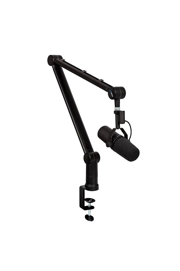 Mikrofon Tutucu Stand - Yayın Ve Podcast Için Ayarlanabilir 360° Mikrofon Kolu Boom Arm - Hero - 1