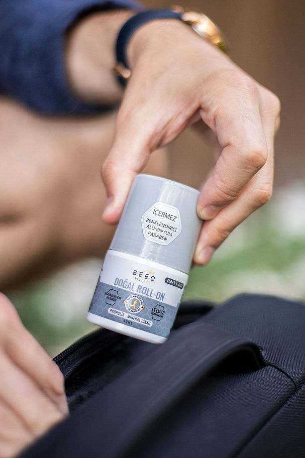 Propolis Pudrasız Erkek Roll-on Deodorant 50 ml - 4