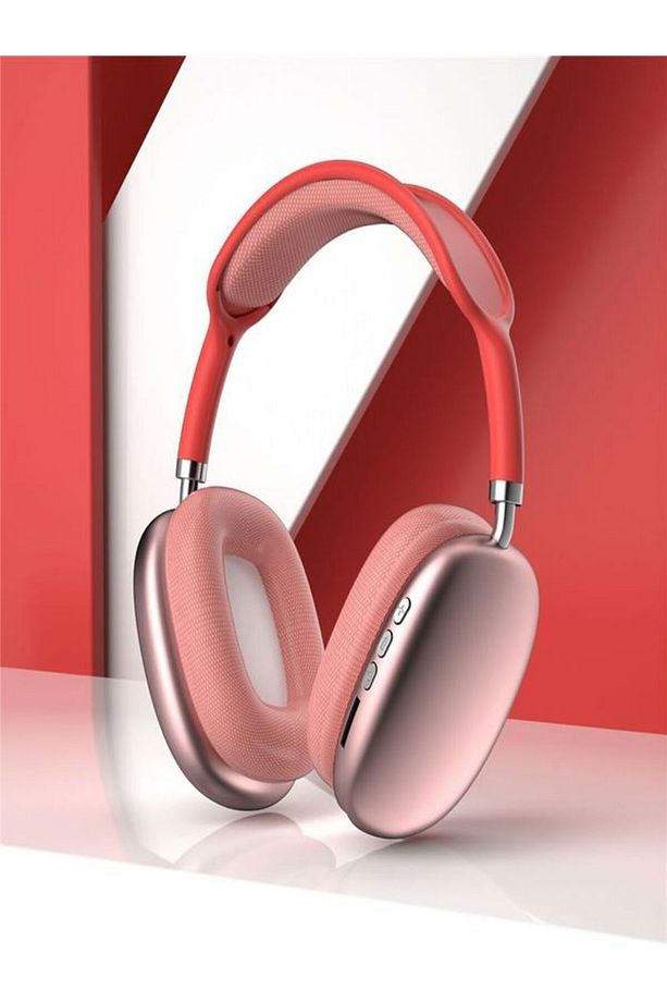 P9 Pro Max Bluetooth Kulaklık Bt5.0 Mikrofonlu Fm Radyolu Tf Kart Girişli Aux Bluetooth Kulaklık - 1