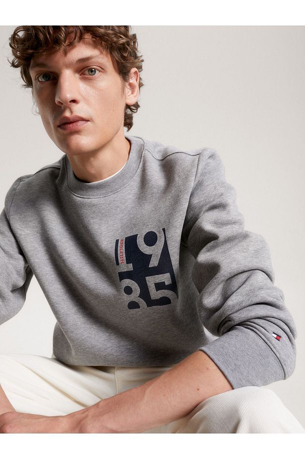 CHEST PRINT CREWNECK - 2