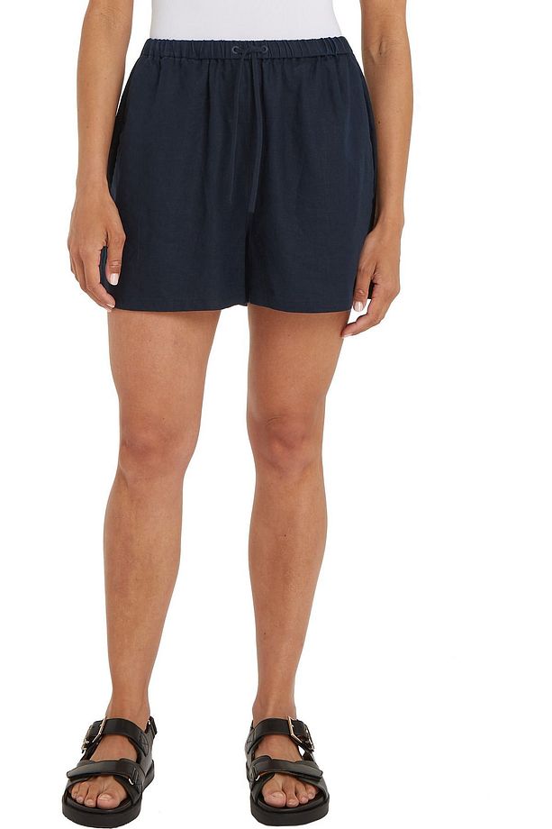 PULL ON CASUAL LINEN SHORT - 5
