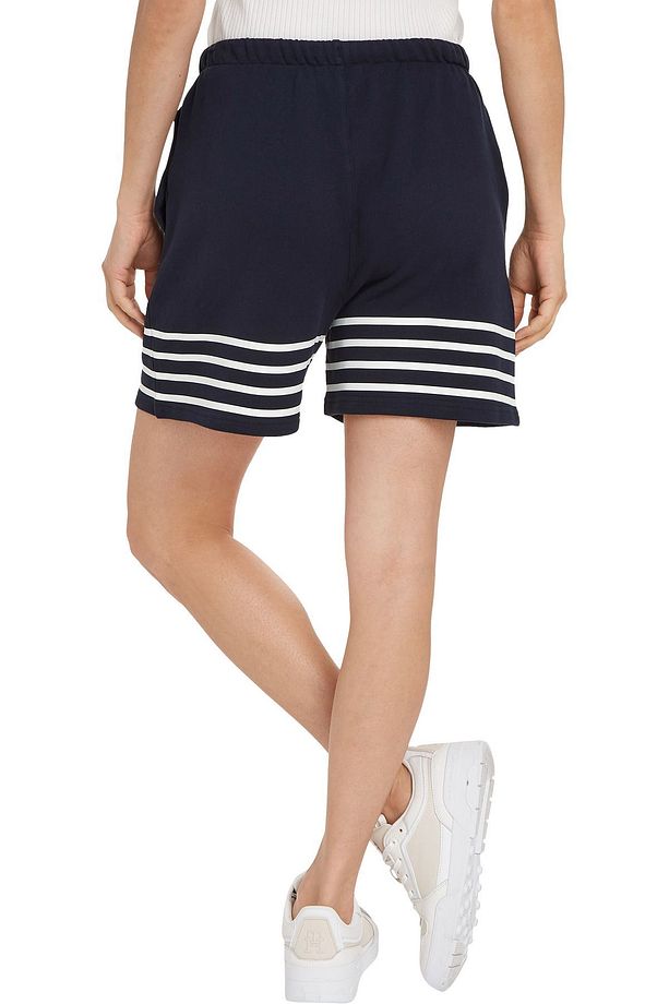 REG STRIPE EMB P/TERRY SHORTS - 3
