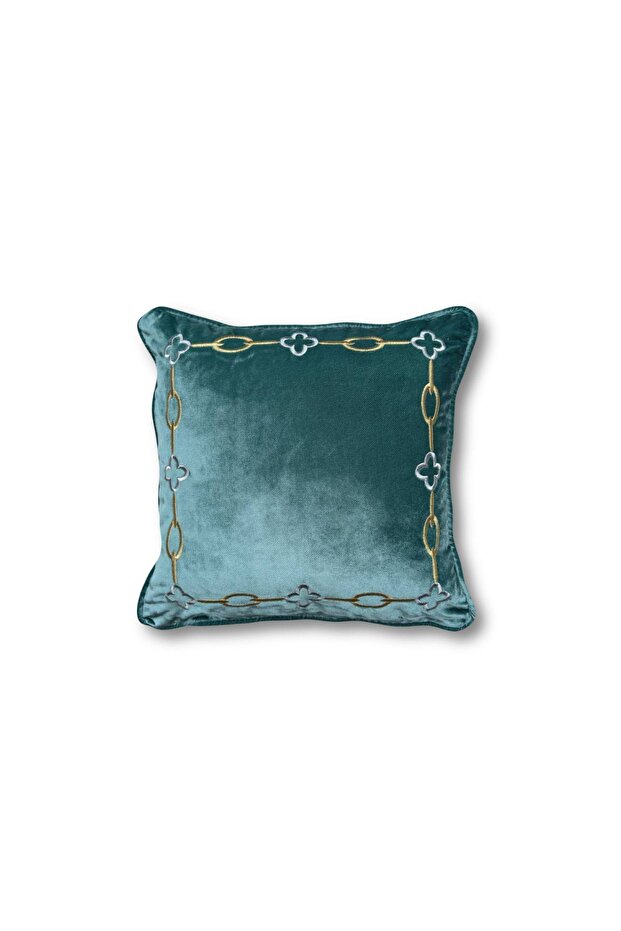 Van Cleef Chain Model Throw Pillow Cover - 3