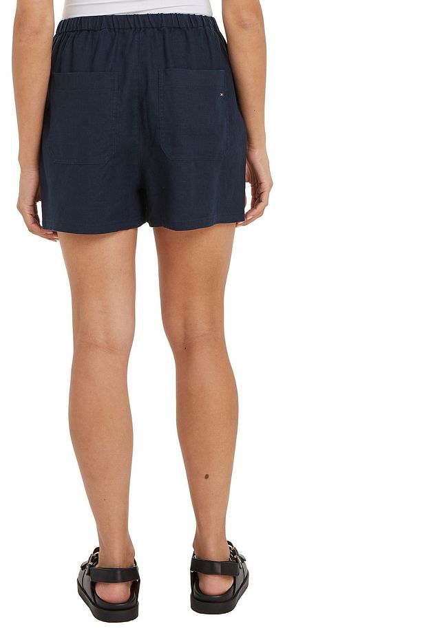 PULL ON CASUAL LINEN SHORT - 6
