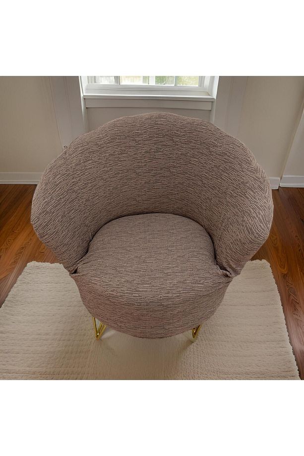 papatya koltuk kılıfı, oval koltuk örtüsü, berjer koltuk örtüsü - 3