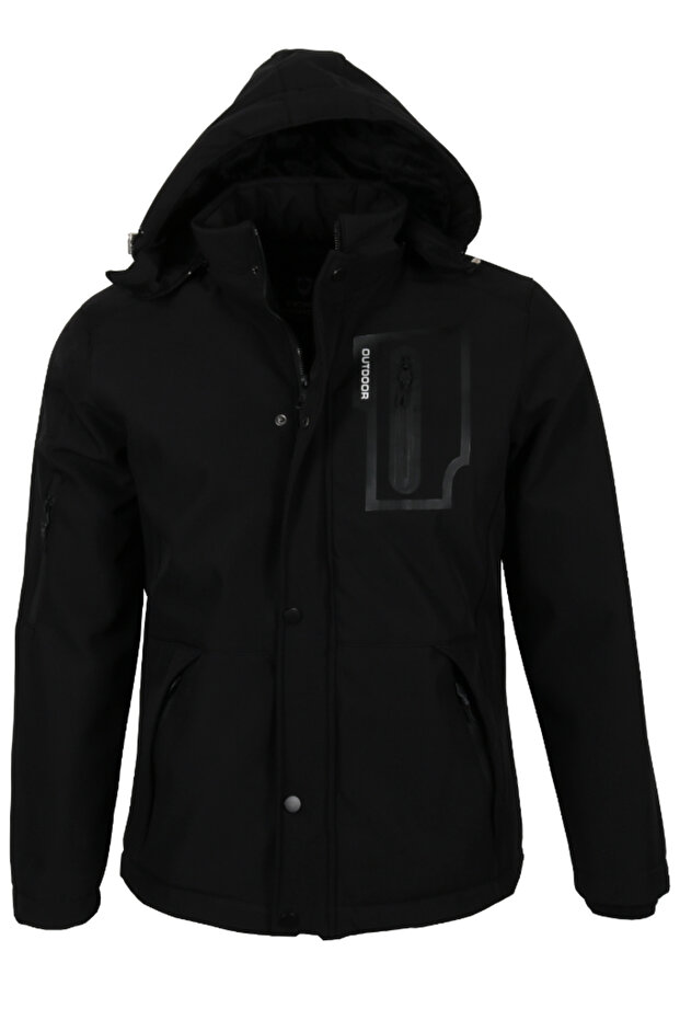 Men's Water and Windproof Softshell Jacket Rar01231 - 1