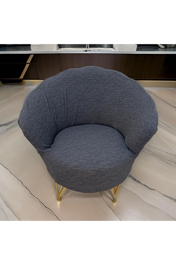 papatya koltuk kılıfı, oval koltuk örtüsü, berjer koltuk örtüsü - 2