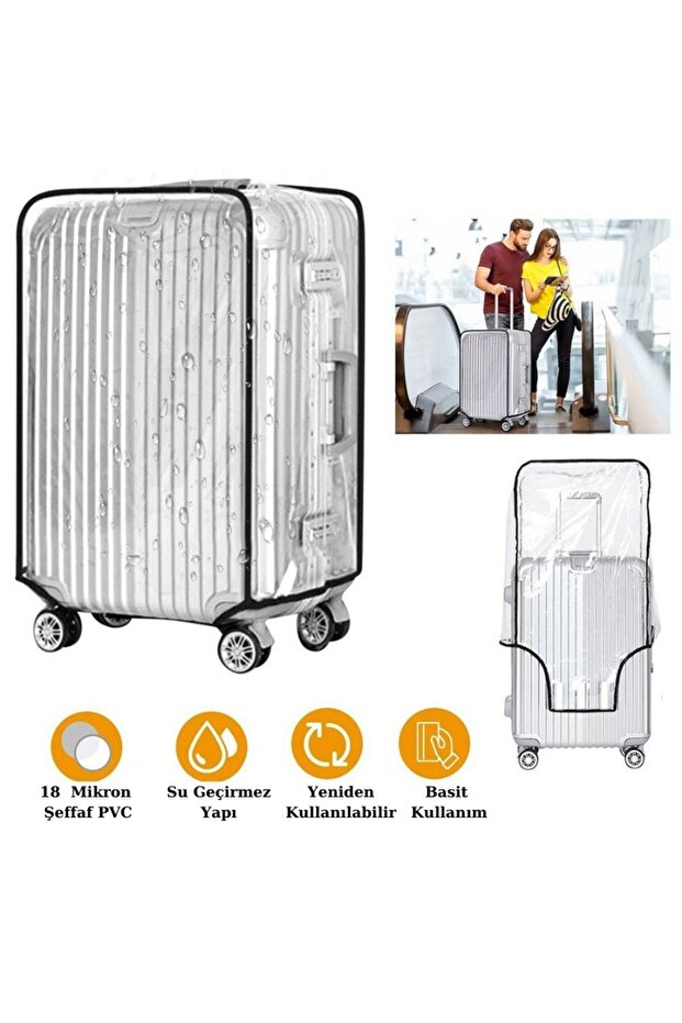 Bavul kılıfı şeffaf - 2