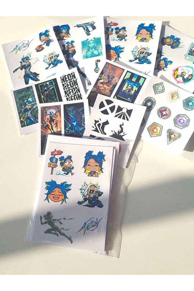 Valorant Neon Sticker Seti - 3