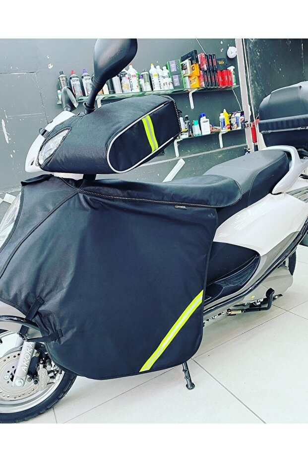 Scooter Kışlık Elcık Ve Dız Örtüsü Set - 4