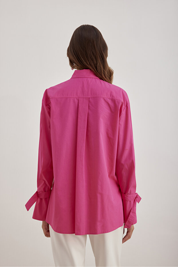 2267111 Kontrast Biyeli Bluz - 6