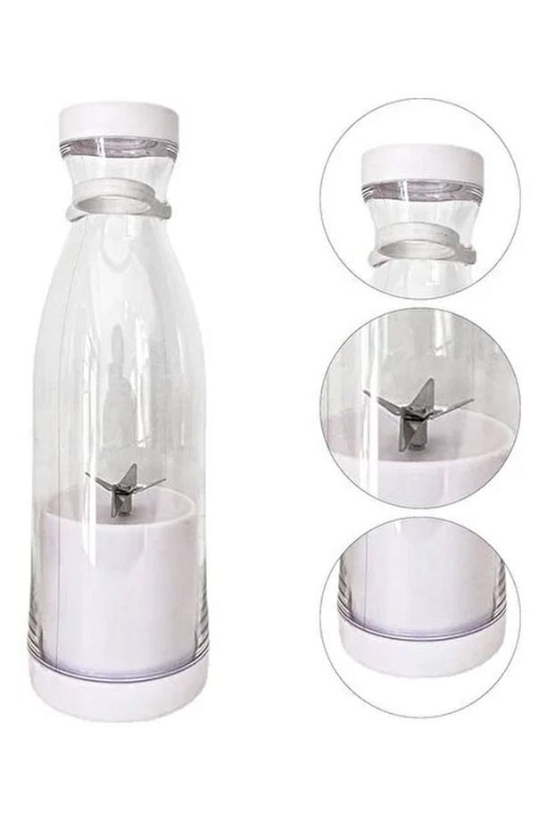Taşınabilir 420 ml Blender Mini Meyve Karıştırıcı Milkshake Işlevli Blander Smothie - 2