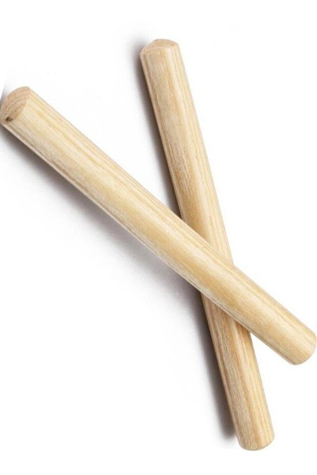 Ahşap Ritim Çubuğu Çift Set Halinde - 1