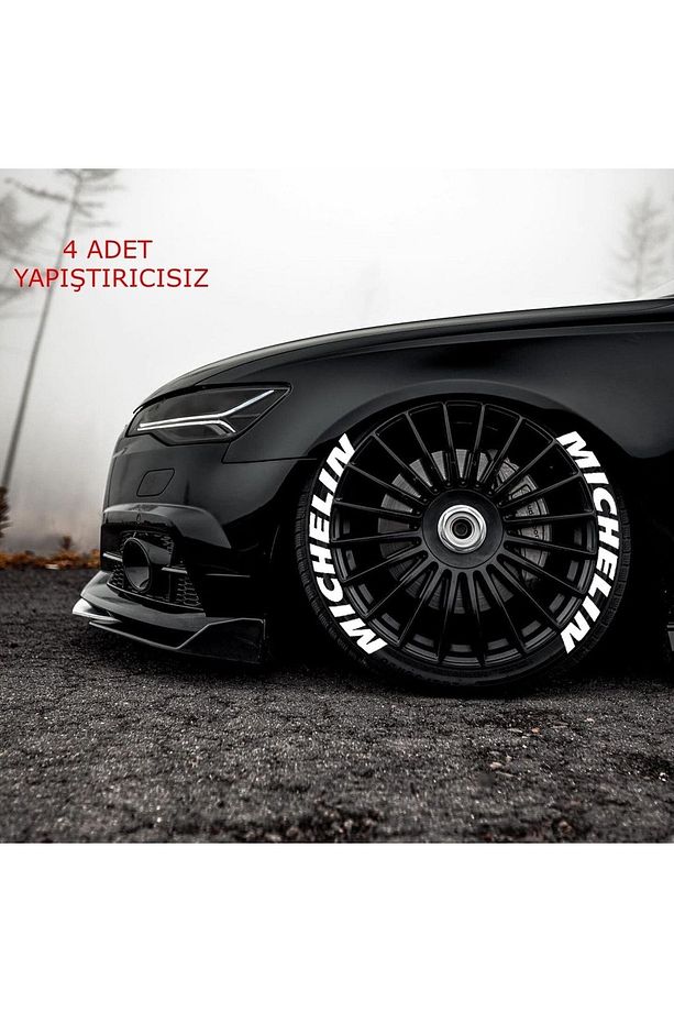 Michelin Lastik Yazısı 4 Adet 2.5 Cm Motor Ve Araçlar Için - 3
