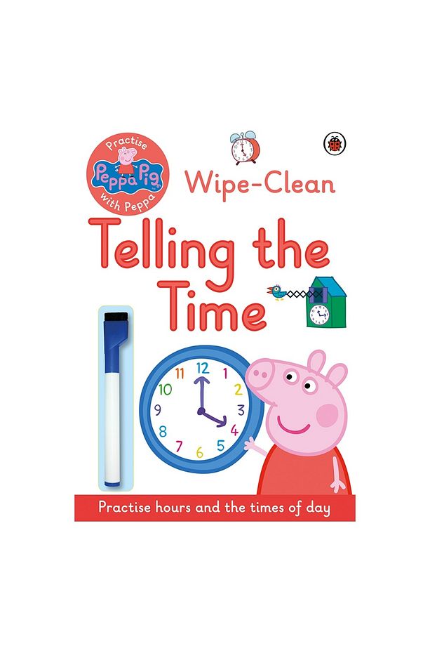 Peppa Pig: Practise With Peppa: Wipe-clean Telling The Time - 1