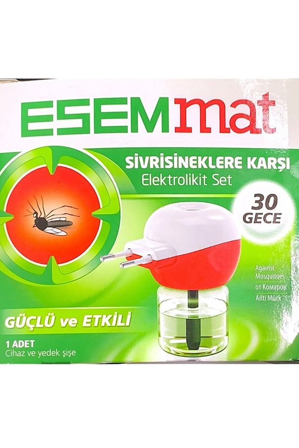Sivrisinek Kovucu Kablosuz Otomatik Isı Kontrollü Elektrolikit Yedek Elektrolikit Set - 2