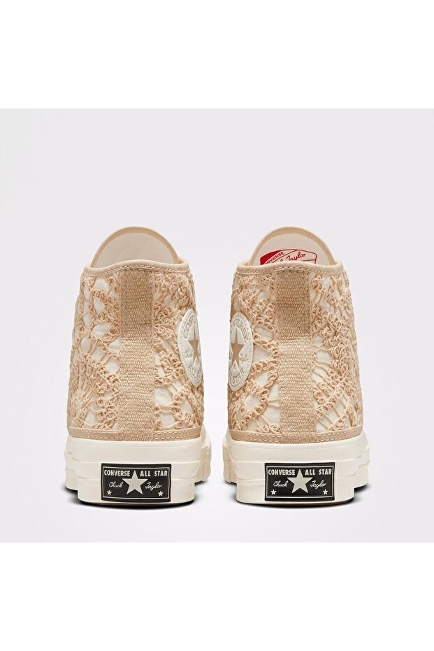 Chuck 70 Kadın Krem Sneaker - 6