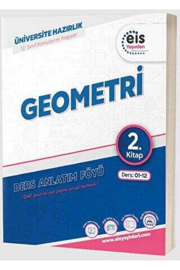 TYT AYT Geometri Ders Anlatım Föyü 2. Kitap / Kolektif / Eis Yayınları / 9786257199865 - 1