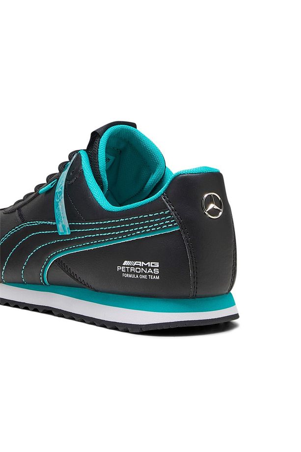 Erkek Sneaker Yürüyüş Ayakkabısı Mapf1 Roma Via Black-spectra Green 30786902 - 6