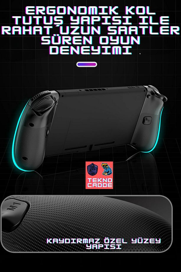JOY-04 Nintendo Switch/Switch Lite/Switch Oled Makro Tuş Kademeli Tetik Joy-Con Oyun Kolu - 6