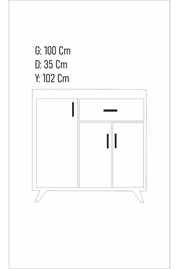 Alara Çok Amaçlı Dolap - 3