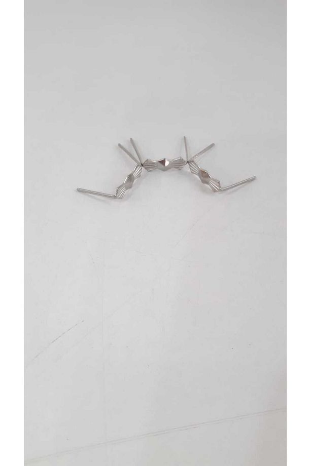 Avize Bağlantı Aparatı Papyon Gümüş Renk 100 Adet(33mmx3,5mm) - 2
