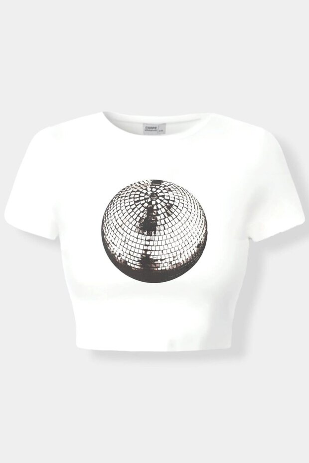 Disco Ball Crop - 1