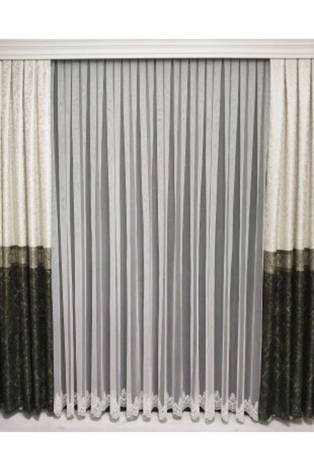 Taç Tül Grek Etek Desenli Normal Pile 1×2.5 - 8