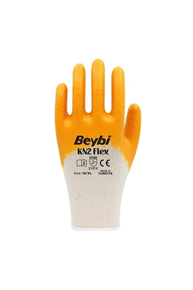 Iş Eldiveni - Kn2 Flex - 12 Çift Sarı - 1
