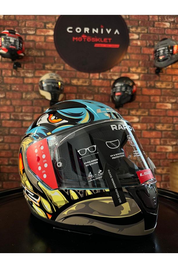 RAPID 2 NEO MAVİ-MOR KASK - 2